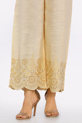 Khaddar Embroidered Trouser From Sohaye By Diners