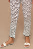 Beige Printed Trouser From Sohaye By Diners