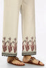 Cream Cambric Trouser From Sohaye By Diners