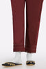 Maroon Lace Trouser