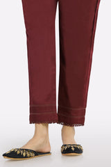 Maroon Lace Trouser