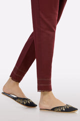 Maroon Lace Trouser