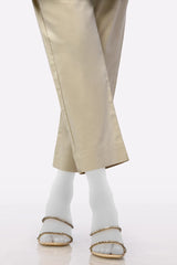 Sohaye Beige Cambric Trouser for Women 