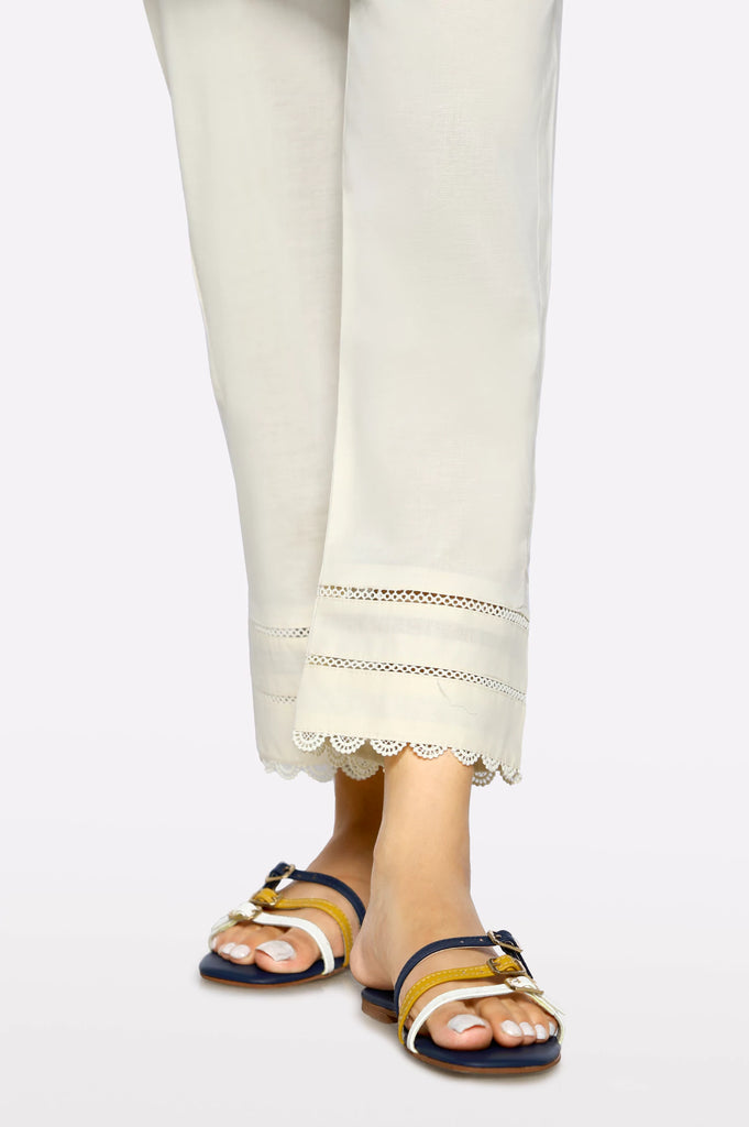 Cream Lace Trouser