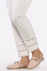 Women Beige Lace Trouser from Sohaye