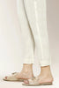 Cream Plain Trouser