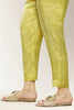 Yellow Plain Trouser