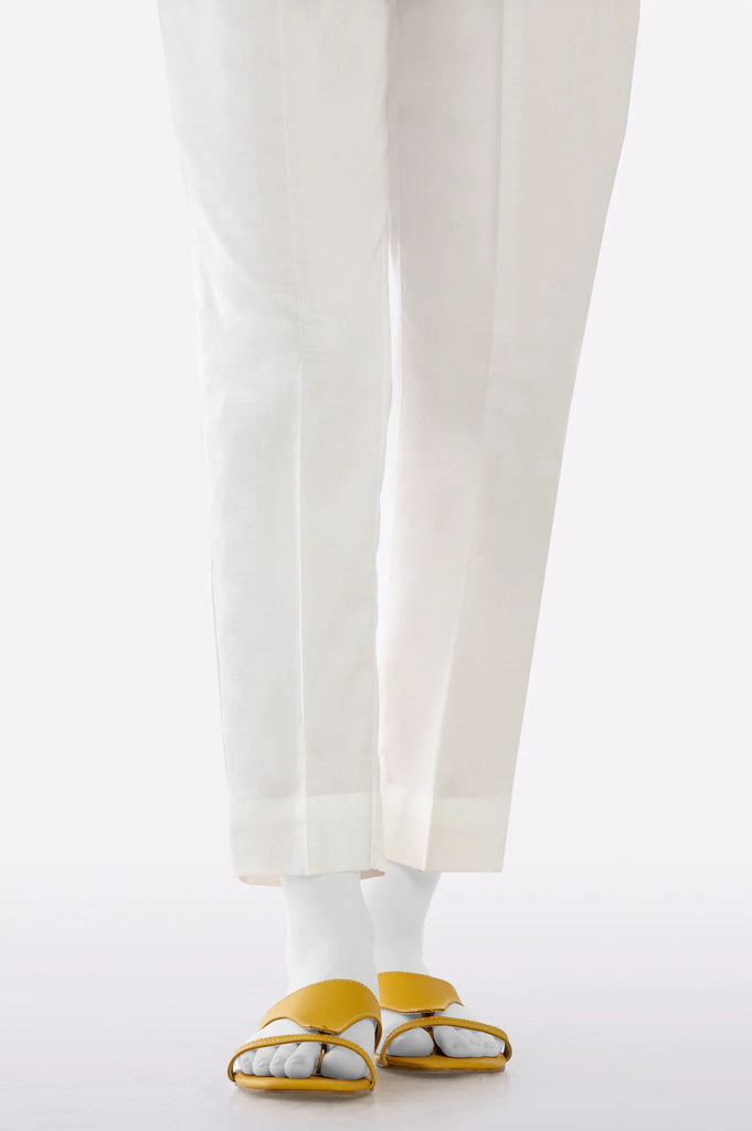 White Plain Trouser