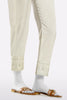 Cream Embroidered Trouser