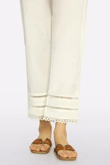 Off White Lace Trouser