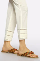 Off White Lace Trouser