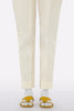 Cream Plain Trouser