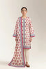 Printed Lawn Offwhite Unstitched 3Pc