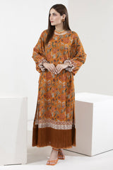 1PC Unstitched Khaddar Printed Shirt From Sohaye By Diners