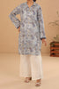 Blue Printed Unstitched Kurti From Sohaye By Diners