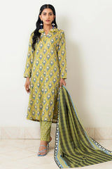 2PC Unstitched Printed Suit From Sohaye By Diners