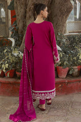3PC Unstitched Cambric Embroidered Suit