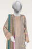 Grey Embroidered 3PC Unstitched From Sohaye By Diners