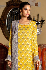 Viscose Digital Printed 3PC Unstitched Suit From Sohaye by Diners