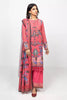 Pink Khaddar Printed 3PC Unstitched Suit From Sohaye By Diners