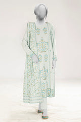 Mint Embroidered 3PC Unstitched