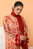 Light Brown Viscose Printed 3PC Unstitched From Sohaye By Diners
