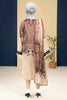 Lawn Dark Beige Printed 3PC Unstitched From Sohaye By Diners