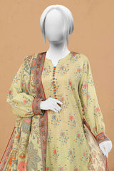 Light Green Printed 3PC Unstitched From Sohaye By Diners