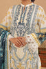 White Printed 3PC Unstitched From Sohaye By Diners