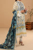 White Printed 3PC Unstitched From Sohaye By Diners