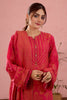 Pink Jacquard 3PC Unstitched