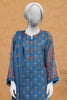 Blue Printed 3PC UnstitchedFrom Sohaye By Diners