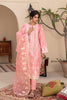 Peach Embroidered 3PC Unstitched