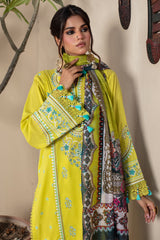 Light Green Embroidered 3PC Unstitched