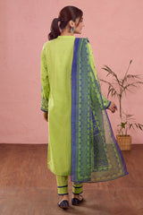 Light Green Embroidered 3PC Unstitched