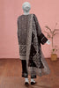 Black & White Printed 3PC Unstitched From Sohaye By Diners