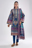 Blue Printed 3PC Unstitched