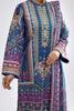 Blue Printed 3PC Unstitched