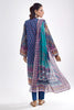 Blue Printed 3PC Unstitched