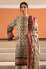 Beige Printed 3PC Unstitched