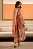 Peach Printed 3PC Unstitched