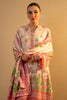 Peach Printed Unstitched 3PC