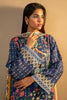 Blue Embroidered 3PC Unstitched