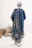Blue Printed 3PC Unstitched