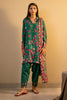 Green Printed 3PC Unstitched