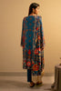 Blue Printed 3PC Unstitched