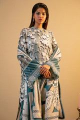 Green Printed 3PC Unstitched
