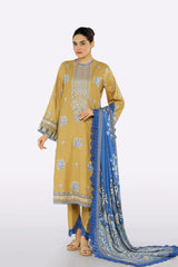 Embroidered Unstitched 2PC