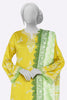 Yellow Embroidered 3PC Unstitched