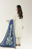 Embroidered Khaddar-Cream Unstitched 3PC